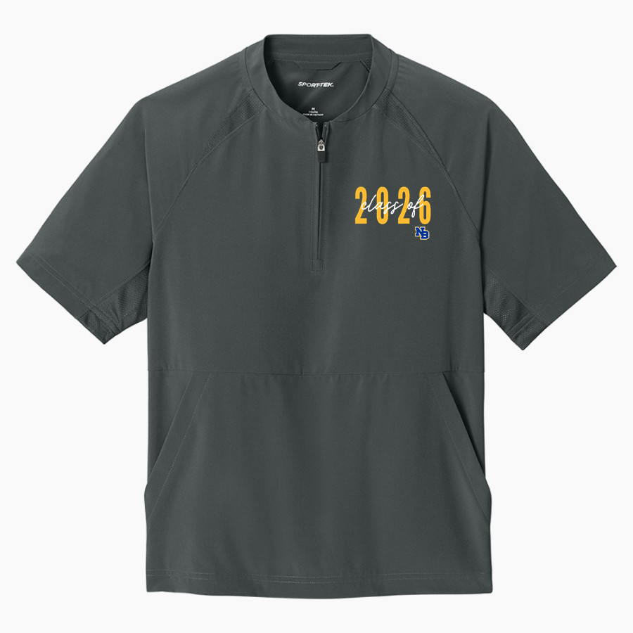 North Brunswick Raiders <span class="pdp-name-mascot">North Brunswick Raiders</span> Sport-Tek Youth Repeat 1/2-Zip Short Sleeve Jacket