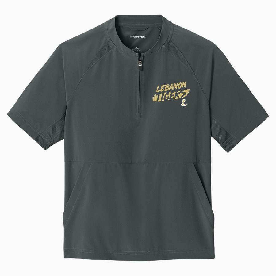 Lebanon Tigers <span class="pdp-name-mascot">Lebanon Tigers</span> Sport-Tek Youth Repeat 1/2-Zip Short Sleeve Jacket