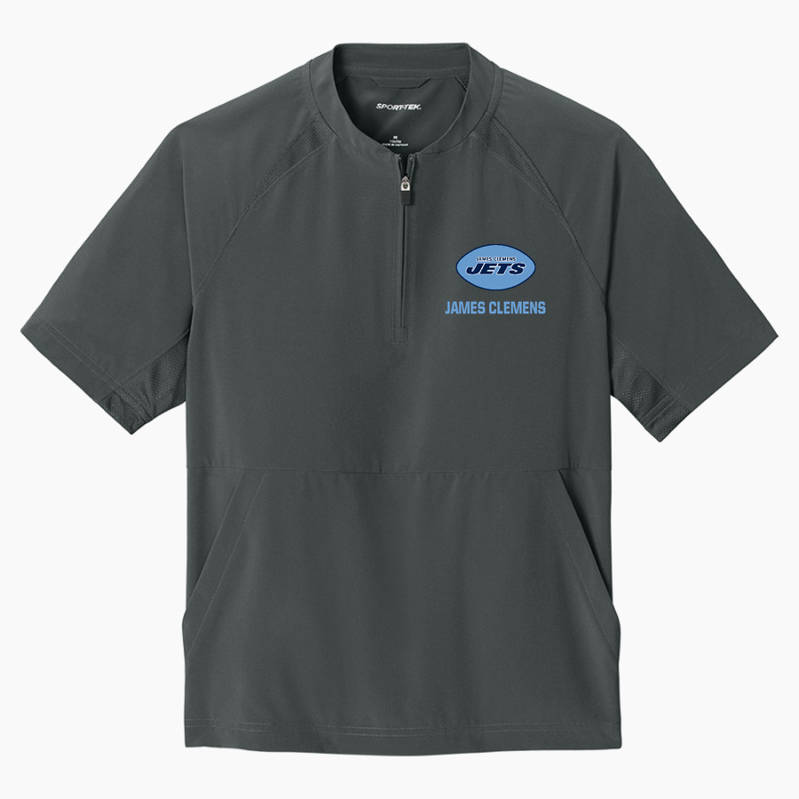 James Clemens Jets Sport-Tek Youth Repeat 1/2-Zip Short Sleeve Jacket