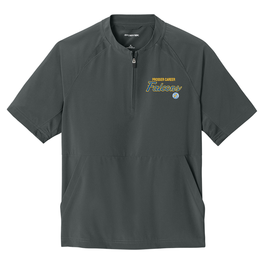 PROSSER CAREER ACADEMY FALCONS <span class="pdp-name-mascot">PROSSER CAREER ACADEMY FALCONS</span> Sport-Tek Youth Repeat 1/2-Zip Short Sleeve Jacket
