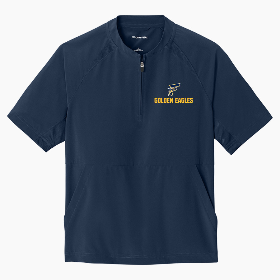FREDERICK HIGH SCHOOL GOLDEN EAGLES <span class="pdp-name-mascot">FREDERICK GOLDEN EAGLES</span> Sport-Tek Youth Repeat 1/2-Zip Short Sleeve Jacket