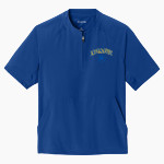 BACON ACADEMY BOBCATS Sport-Tek Youth Repeat 1/2-Zip Short Sleeve Jacket Front Thumbnail