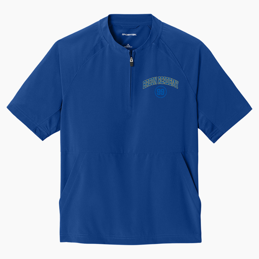 BACON ACADEMY BOBCATS Sport-Tek Youth Repeat 1/2-Zip Short Sleeve Jacket