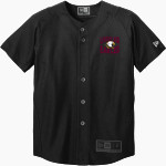 LINDBLOM MATH AND SCIENCE ACADEMY EAGLES New Era Youth Diamond Era Full-Button Jersey Front Thumbnail