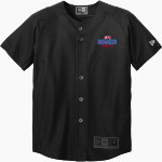 COLLEGE OF ST BENEDICT Bennies <span class="pdp-name-mascot">COLLEGE OF ST BENEDICT</span> New Era Youth Diamond Era Full-Button Jersey Front Thumbnail