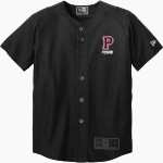 PERRY HIGH SCHOOL MAROONS New Era Youth Diamond Era Full-Button Jersey Front Thumbnail