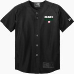 Minot State Beavers <span class="pdp-name-mascot">Minot State Beavers</span> New Era Youth Diamond Era Full-Button Jersey Front Thumbnail