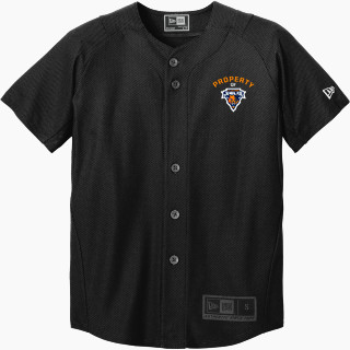 New Era Youth Diamond Era Full-Button Jersey