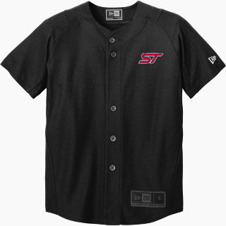 New Era Youth Diamond Era Full-Button Jersey