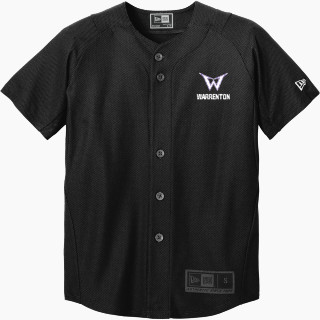 New Era Youth Diamond Era Full-Button Jersey