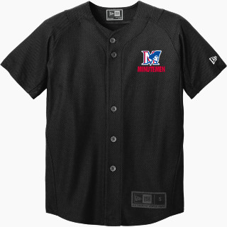 New Era Youth Diamond Era Full-Button Jersey