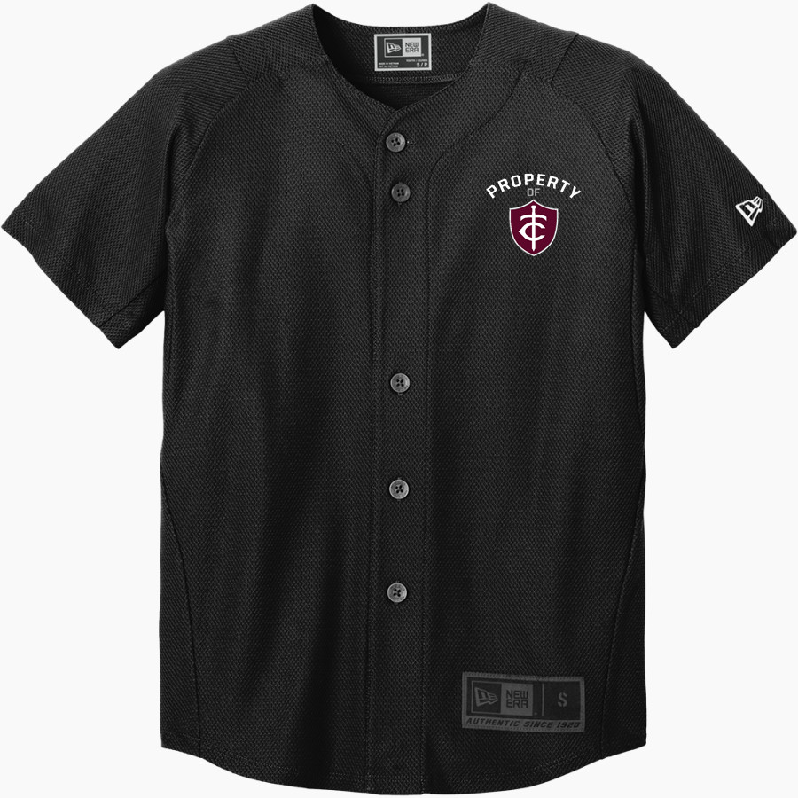 Trinity Warriors <span class="pdp-name-mascot">Trinity Christian Warriors</span> New Era Youth Diamond Era Full-Button Jersey