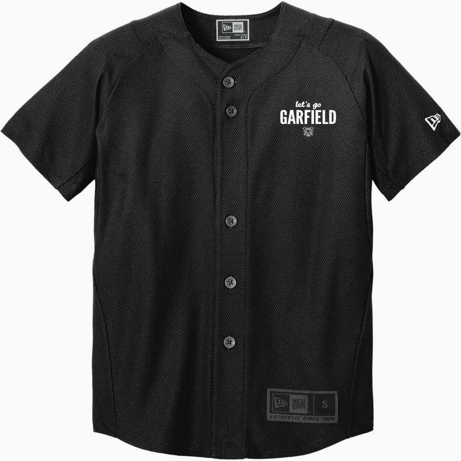 Garfield Bulldogs New Era Youth Diamond Era Full-Button Jersey