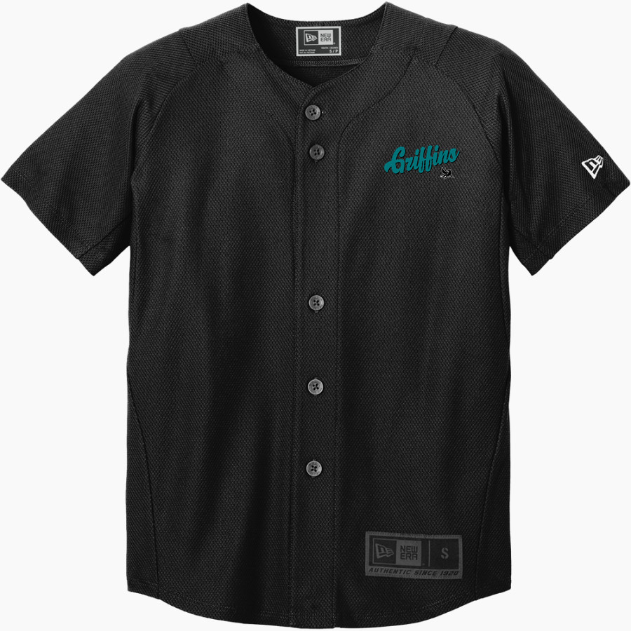 ACADEMY AT PALUMBO HIGH SCHOOL GRIFFINS New Era Youth Diamond Era Full-Button Jersey