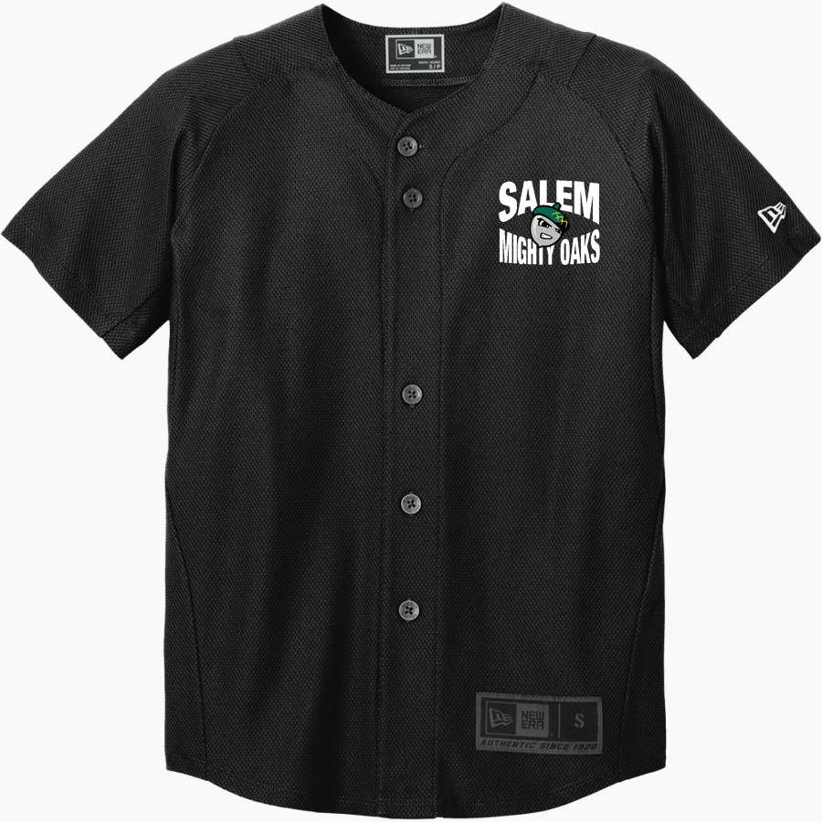 SCC Oaks <span class="pdp-name-mascot">Salem Oaks</span> New Era Youth Diamond Era Full-Button Jersey