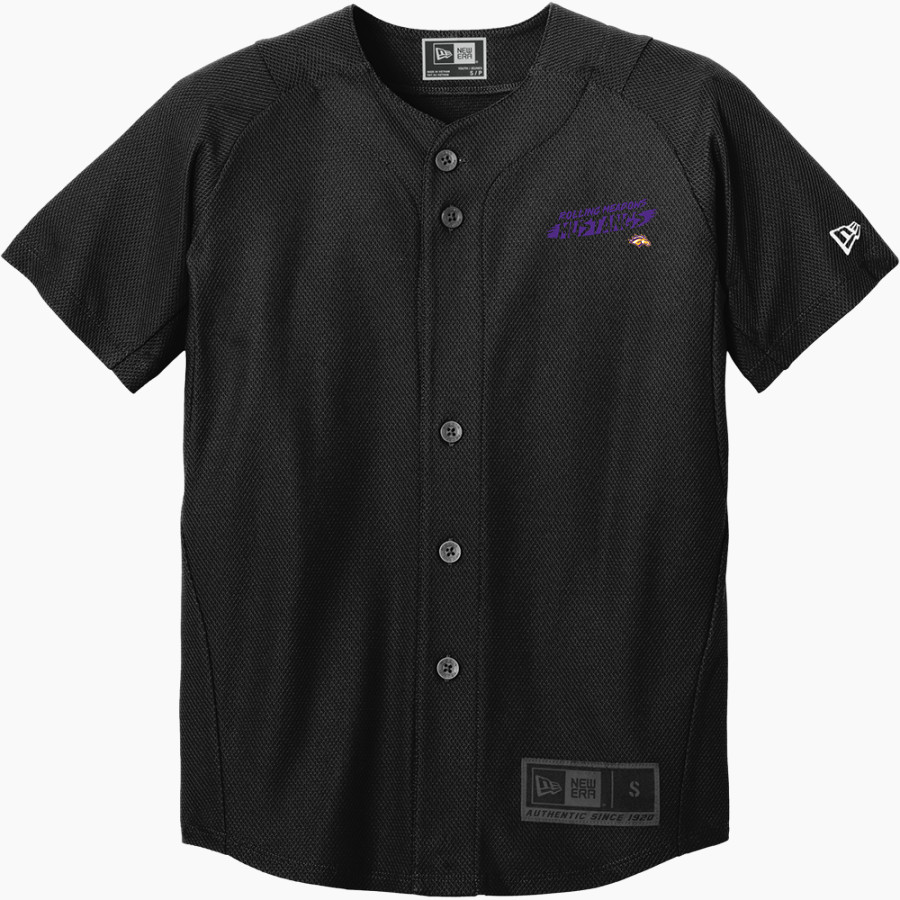 Rolling Meadows Mustangs <span class="pdp-name-mascot">Rolling Meadows High School Mustangs</span> New Era Youth Diamond Era Full-Button Jersey