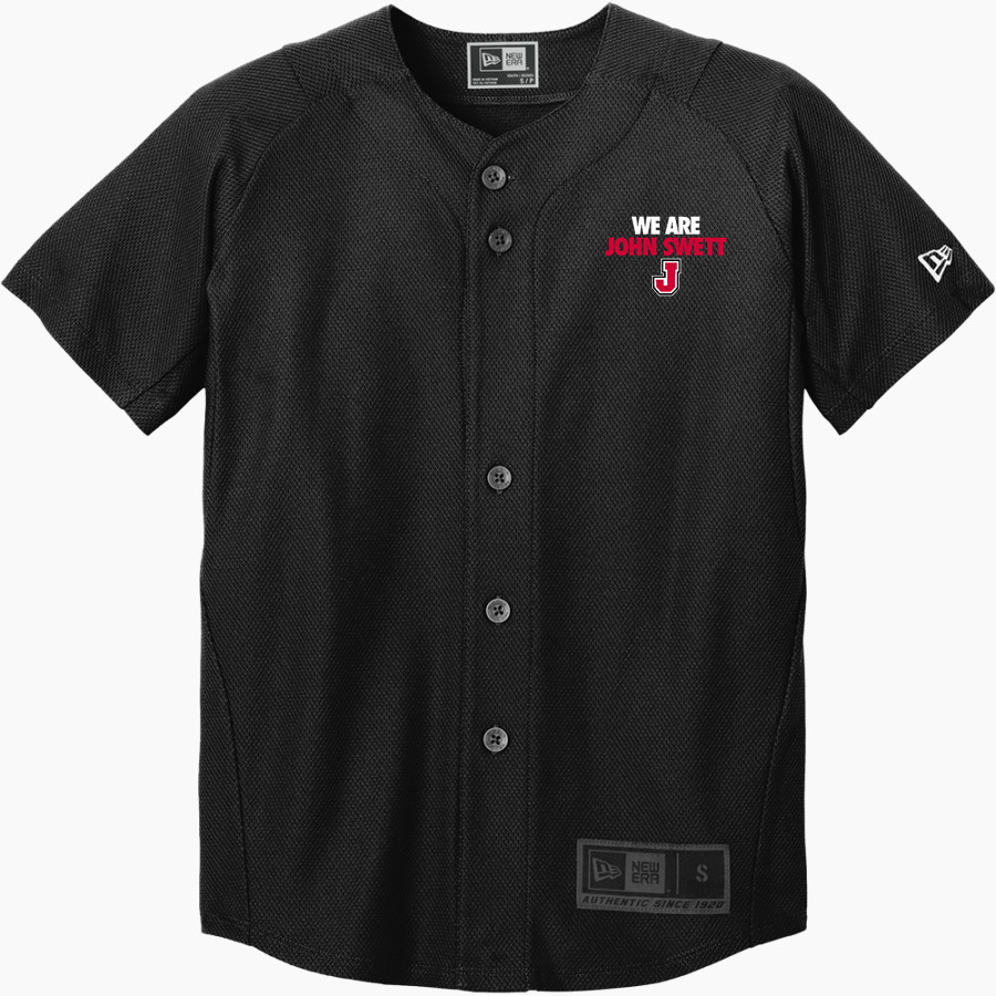 John Swett High School Online Apparel Store New Era Youth Diamond Era Full-Button Jersey