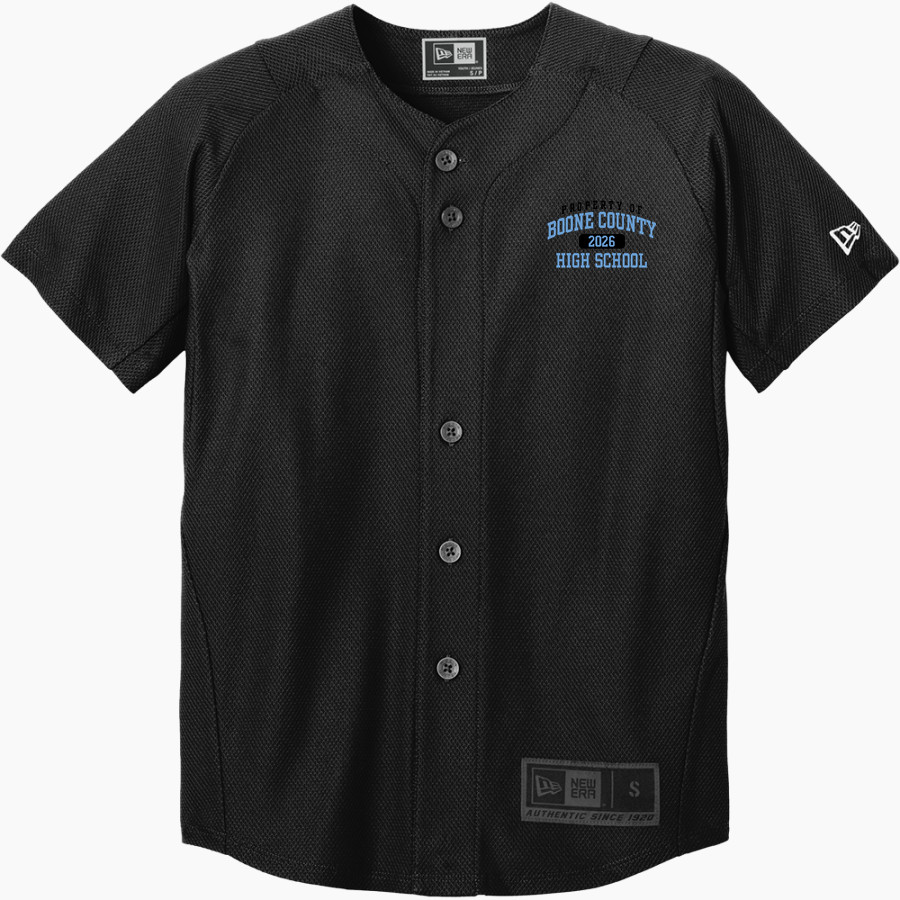 Boone County Rebels <span class="pdp-name-mascot">Boone County Rebels</span> New Era Youth Diamond Era Full-Button Jersey