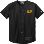 Bark River-Harris Broncos <span class="pdp-name-mascot">Bark-River Harris High School Broncos</span> New Era Youth Diamond Era Full-Button Jersey Front Thumbnail