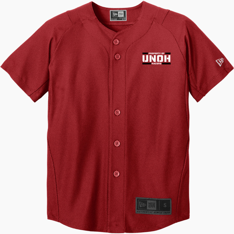 University of Northwestern Ohio <span class="pdp-name-mascot">UNOH Racers</span> New Era Youth Diamond Era Full-Button Jersey
