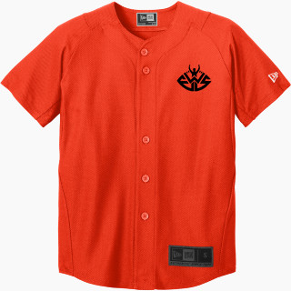 New Era Youth Diamond Era Full-Button Jersey