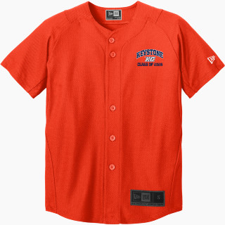 New Era Youth Diamond Era Full-Button Jersey