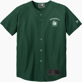 New Era Youth Diamond Era Full-Button Jersey