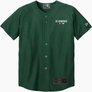 New Era Youth Diamond Era Full-Button Jersey