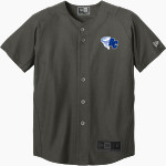 Brevard College Tornados Online Store <span class="pdp-name-mascot">Brevard Tornados</span> New Era Youth Diamond Era Full-Button Jersey Front Thumbnail