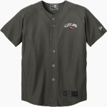 CLEVELAND HIGH SCHOOL INDIANS <span class="pdp-name-mascot">CLEVELAND INDIANS</span> New Era Youth Diamond Era Full-Button Jersey Front Thumbnail