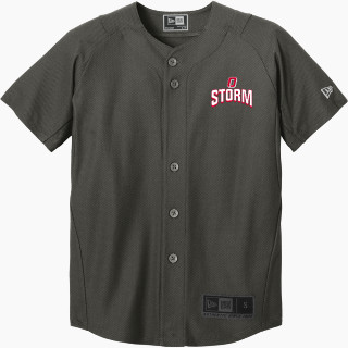 New Era Youth Diamond Era Full-Button Jersey