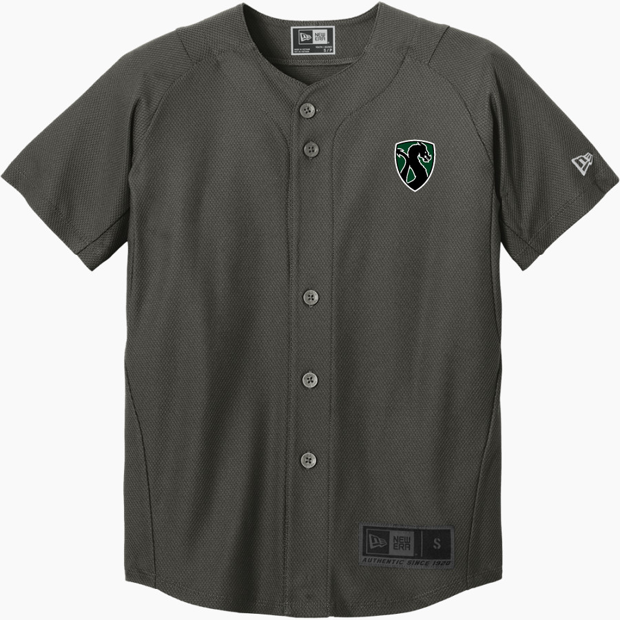 Drew Dragons <span class="pdp-name-mascot">Drew School Dragons</span> New Era Youth Diamond Era Full-Button Jersey