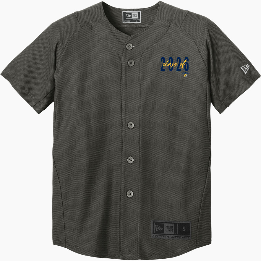 Washington Local Schools Online Store New Era Youth Diamond Era Full-Button Jersey
