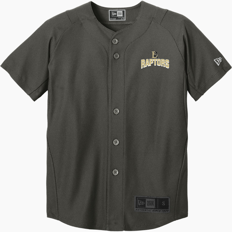 East Ridge Raptors New Era Youth Diamond Era Full-Button Jersey
