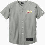 EVERETT HIGH SCHOOL CRIMSON TIDE New Era Youth Diamond Era Full-Button Jersey Front Thumbnail