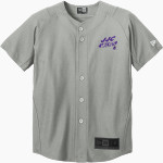 JJC Wolves New Era Youth Diamond Era Full-Button Jersey Front Thumbnail