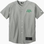 Community College of Rhode Island Knights <span class="pdp-name-mascot">COMMUNITY COLLEGE OF RHODE ISLAND Knights</span> New Era Youth Diamond Era Full-Button Jersey Front Thumbnail