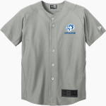 VASHON HIGH SCHOOL WOLVERINES <span class="pdp-name-mascot">VASHON WOLVERINES</span> New Era Youth Diamond Era Full-Button Jersey Front Thumbnail
