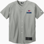 South Brunswick Cougars <span class="pdp-name-mascot">South Brunswick Cougars</span> New Era Youth Diamond Era Full-Button Jersey Front Thumbnail