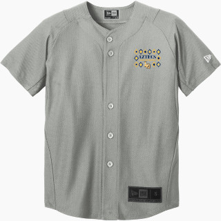 New Era Youth Diamond Era Full-Button Jersey