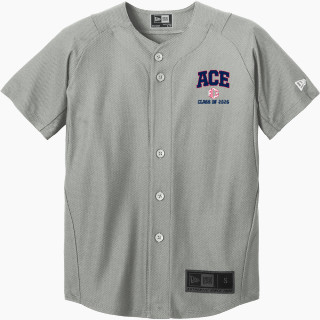 New Era Youth Diamond Era Full-Button Jersey