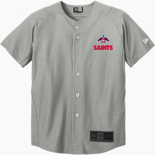 New Era Youth Diamond Era Full-Button Jersey