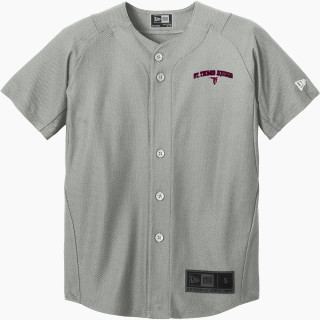 New Era Youth Diamond Era Full-Button Jersey