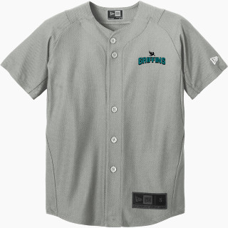 New Era Youth Diamond Era Full-Button Jersey