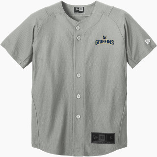 New Era Youth Diamond Era Full-Button Jersey
