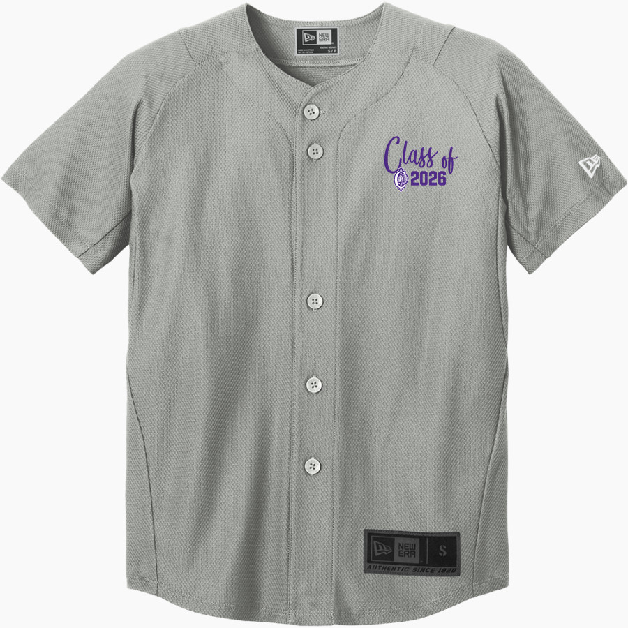 Collinsville Kahoks New Era Youth Diamond Era Full-Button Jersey