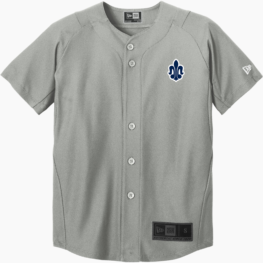 Saint Peter High School SAINTS ONLINE STORE <span class="pdp-name-mascot">Saint Peter Saints</span> New Era Youth Diamond Era Full-Button Jersey