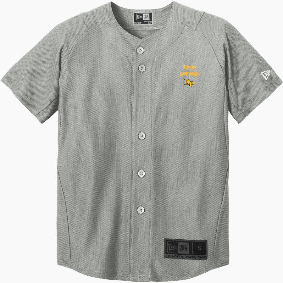 Devon Prep <span class="pdp-name-mascot">Devon Tide</span> New Era Youth Diamond Era Full-Button Jersey