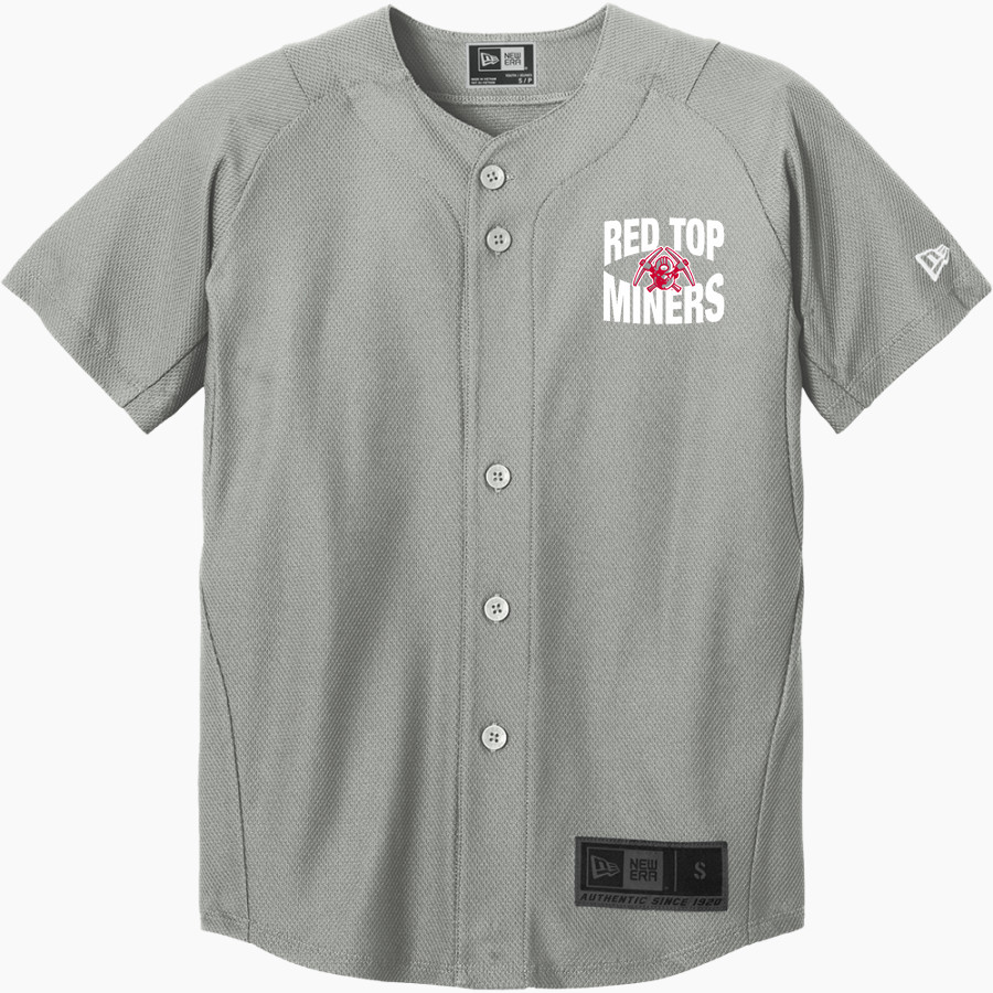 Red Top Miners New Era Youth Diamond Era Full-Button Jersey