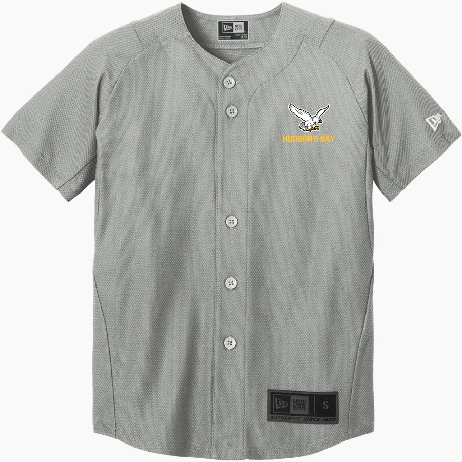 Hudson's Bay Eagles New Era Youth Diamond Era Full-Button Jersey
